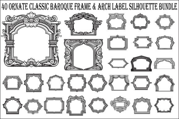 Download Classic Baroque Arch Label Bundle - Classic Collection
