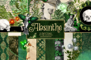 Download Absinthe Digital Scrapbook Kit - Digital scrapbook kit Collection