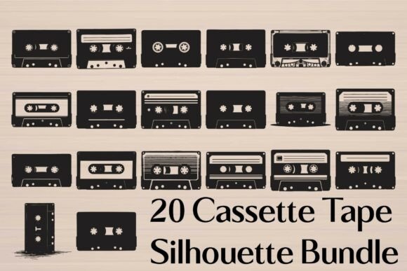 Download Classic Audio Tape SVG Bundle - Classic Collection